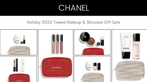 chanel holiday makeup bag 2022|chanel holiday 2022 makeup collection.